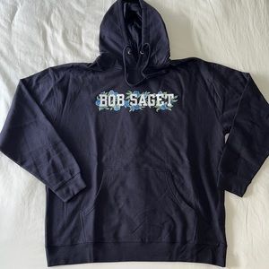 RARE Bob Saget Memorial Fundraiser Hoodie Hooded Sweatshirt John Mayer - Size XL